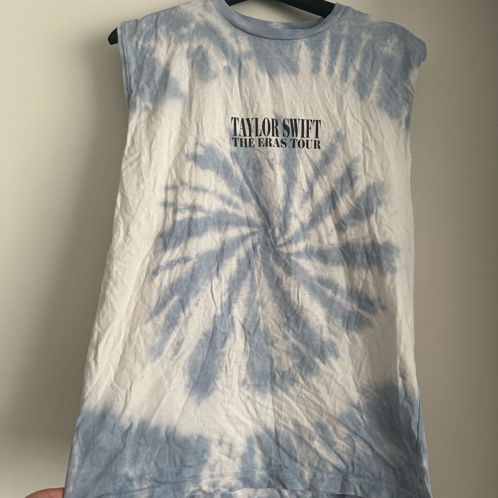 Taylor Swift the eras tour tye dye cutoff tank